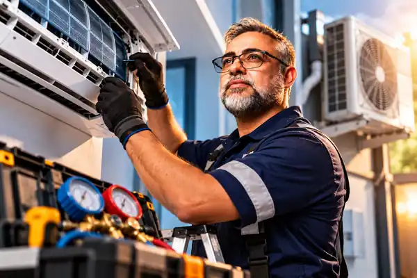 Manutenção de ar-condicionado
