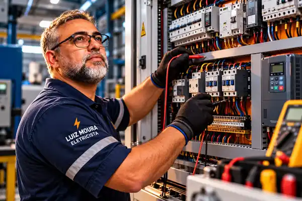 Manutenção em painel elétrico